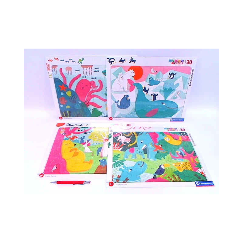  CLE puzzle 30 ramk.SuperKolor Environm..22110
