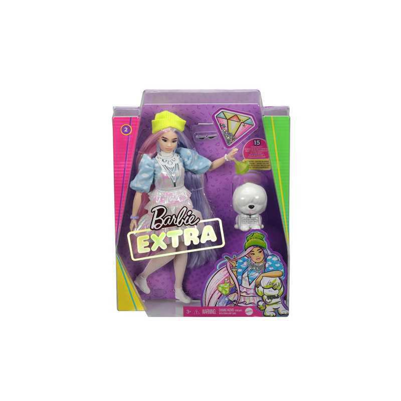  Barbie Extra Moda lalka+akc błyszcz.GVR05 /4*