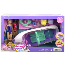  Barbie łódź+2 lalki zestaw HHG60