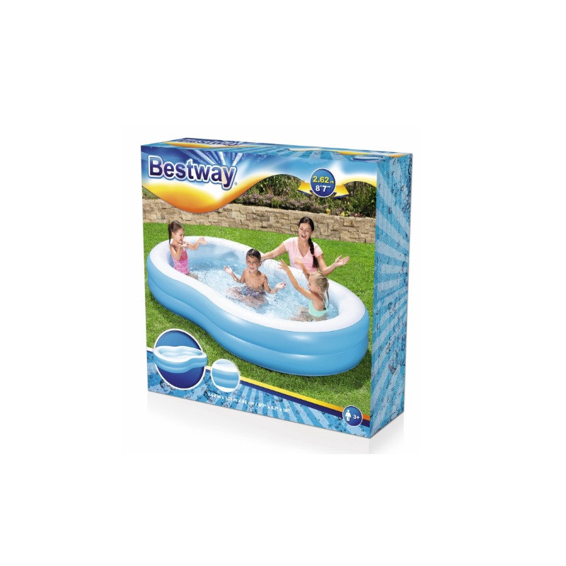  Basen dmuchany 262x157x46  B54117 13217