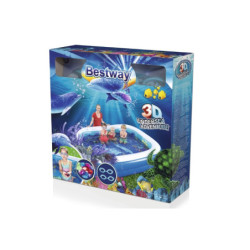  Basen dmuchany 3D 262x175x51+okularki B54177