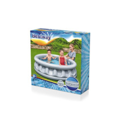  Basen dmuchany srebrny 157x41 B51080 50168