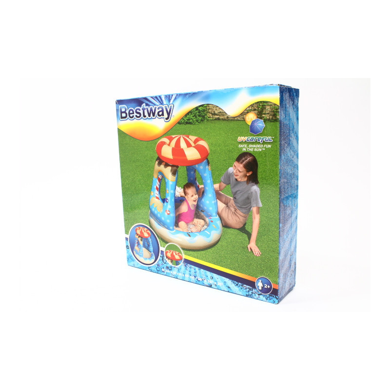  Basen dmuchany+daszek Cyrk 91x91x89 B52270
