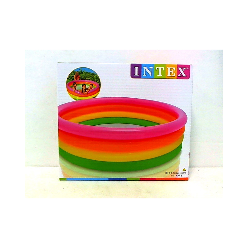  Basen kolorowy dmuchany 168X46 56441 54412