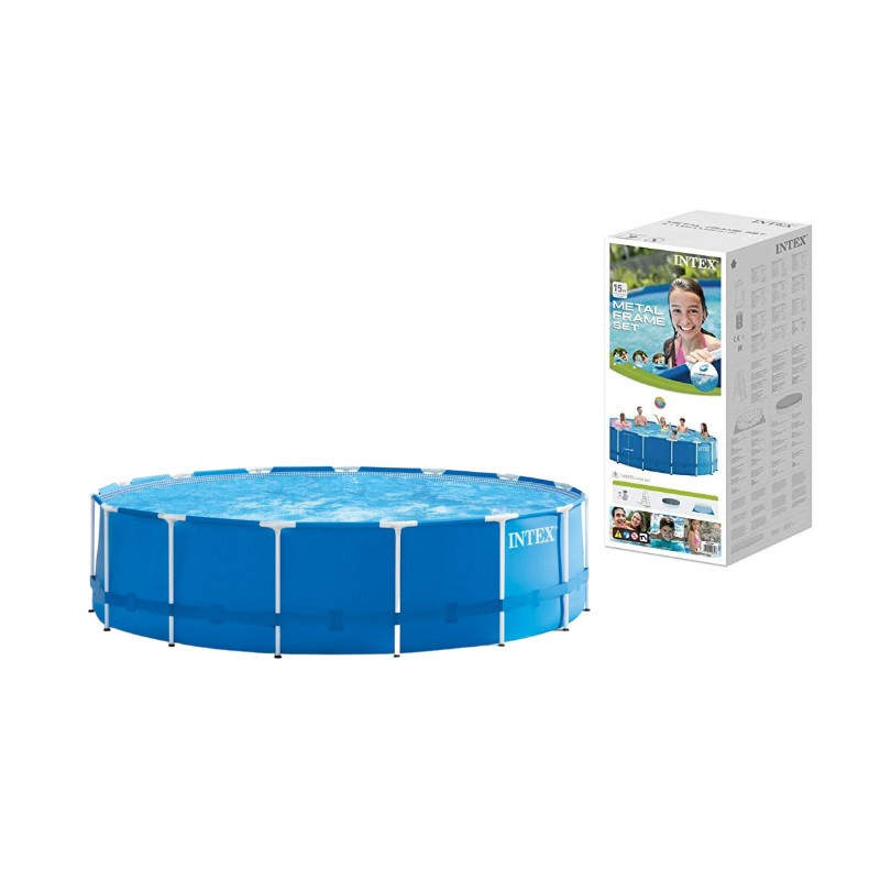  Basen ogrod.stelaż.457X122/pompa 220V 28242NP