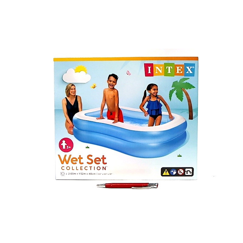  Basen rodzinny 203x152x48cm 57180NP