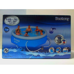  Basen rozp.dm.kołnierz300X76cm+filtr B57270