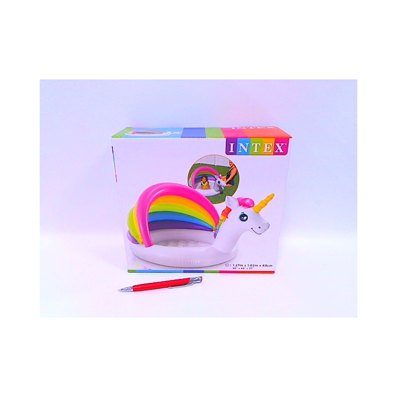  Brodzik dmuchany jednorożec z daszkiem 57113