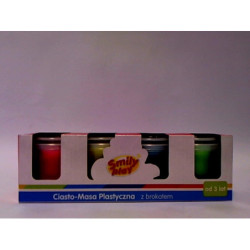  Ciasto-masa 4kol brokat SmilyPlay SP83344
