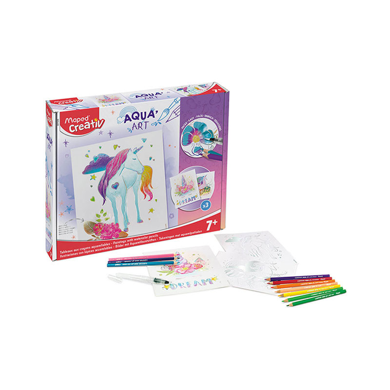  CREATIV AquaArt-obraz akwar.jednorożec 907048