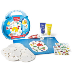  CREATIV farby do mal.palcami walizka 907004