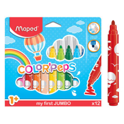  CREATIV flamastry Jumbo Colorpeps12/op 846020