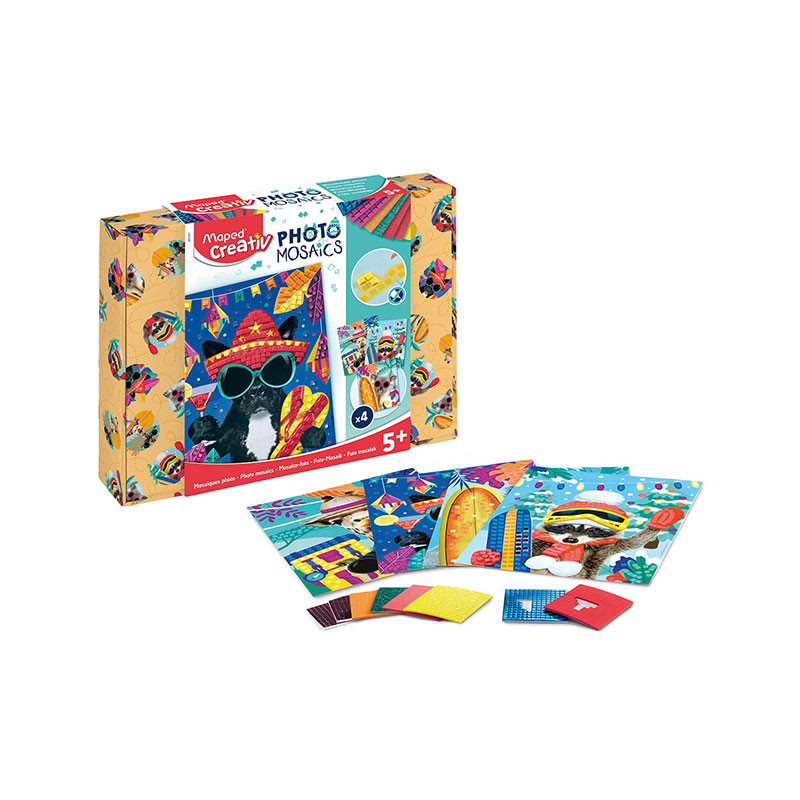  CREATIV fotomozaiki-zwierzaki podróż. 907051