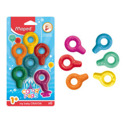  CREATIV kredki Baby Colorpeps 6/blist 863806