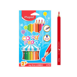  CREATIV kredki Jumbo trójk.12/pud 834010