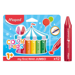  CREATIV kredki świecowe Jumbo 12szt/op 861311