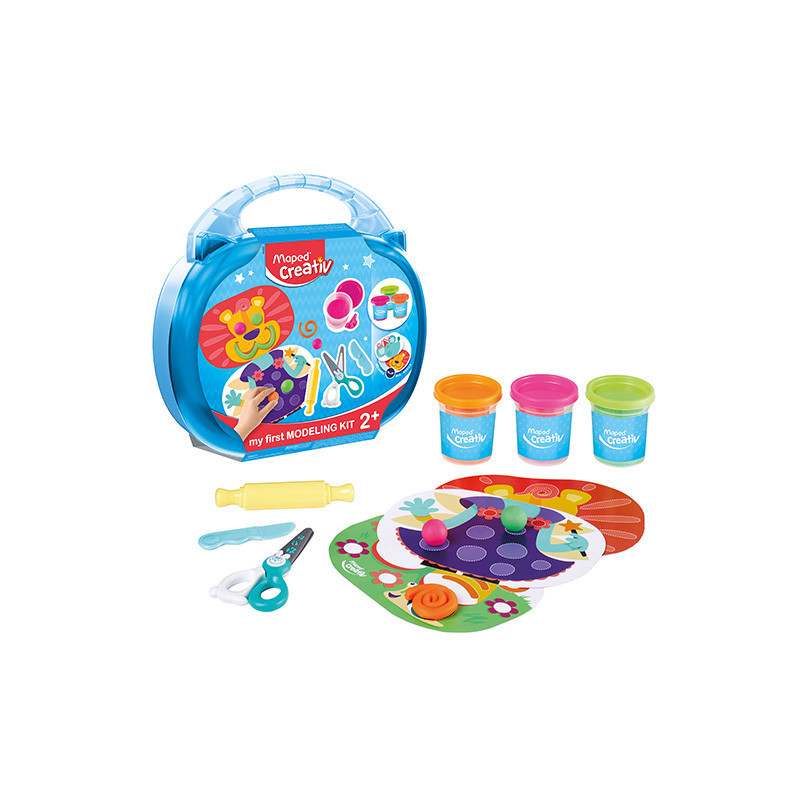  CREATIV lew z masy plastycznej walizka 907007