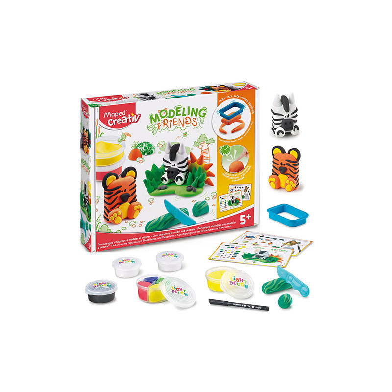  CREATIV masa plast Friends dzikie zwie 907205