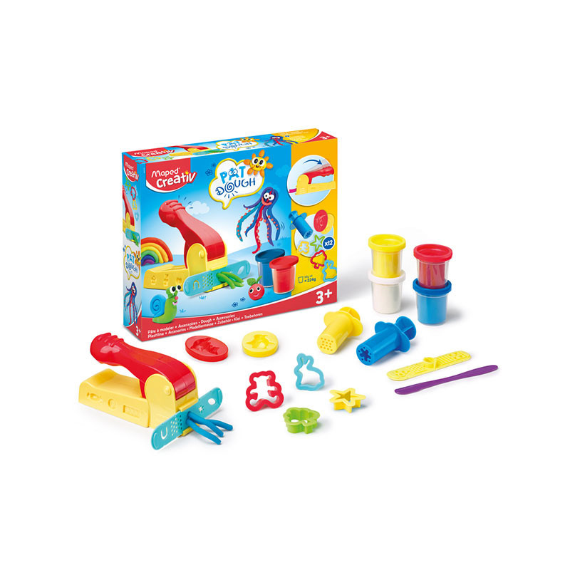  CREATIV masa plast.4x56g+akces 907215