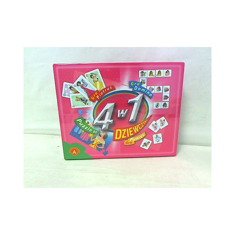  Gra 4w1 gry-puzzle dziewczyny 05622 