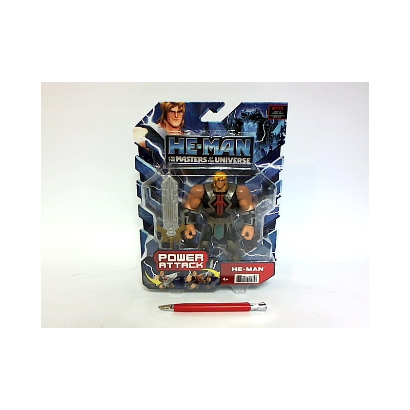  HE-MAN Power attack figurka+miecz HBL66 /4