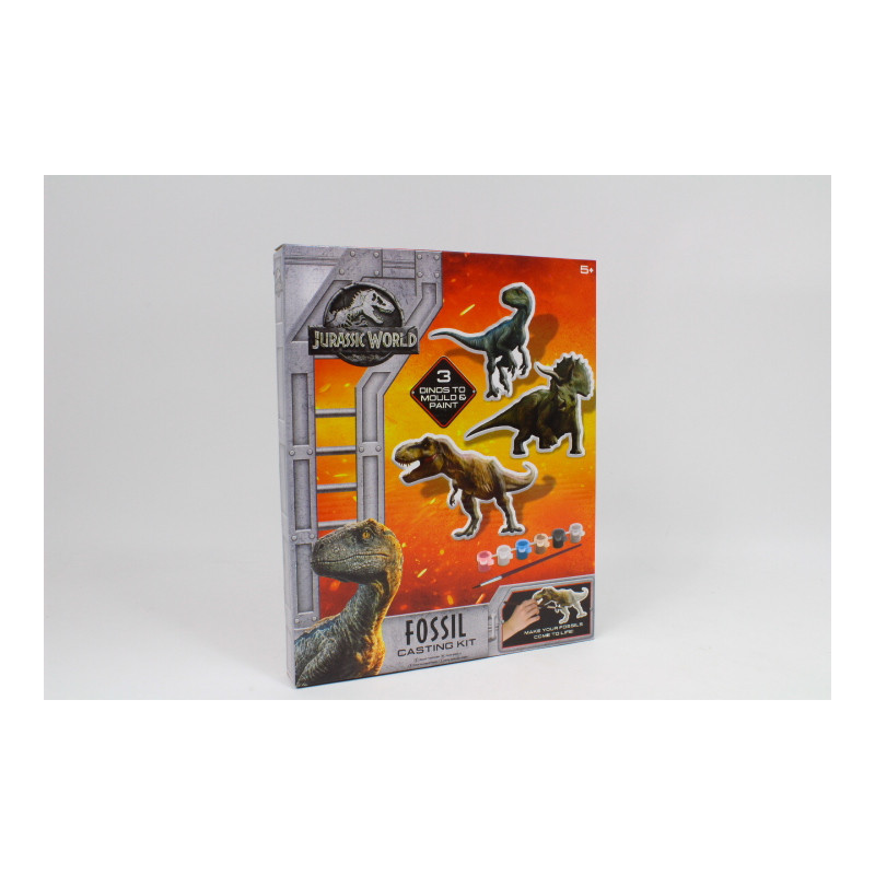  JW odlewy skamielin dinozaurów+farby R07-0084