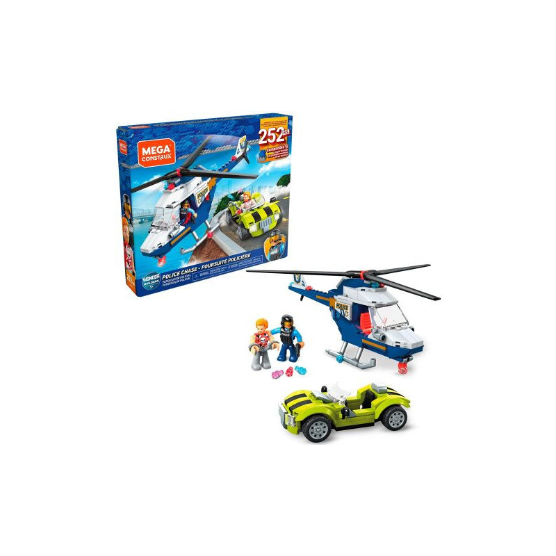 Klocki MegaConstr.Polic.pościg GLK55 59662