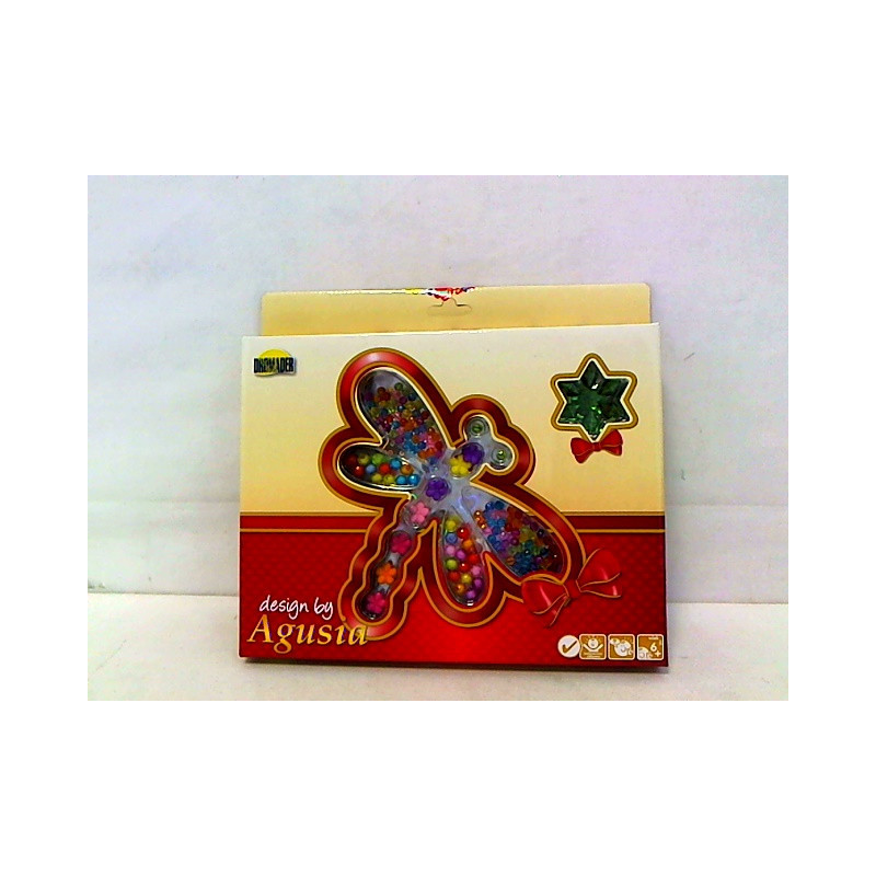  Koraliki Agusi w pudełku ważka 00819