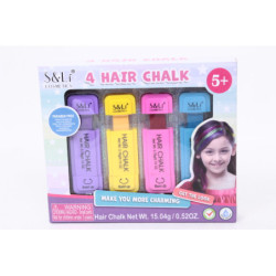  Kreda do włosów w pisaku 4szt 1005334 53343