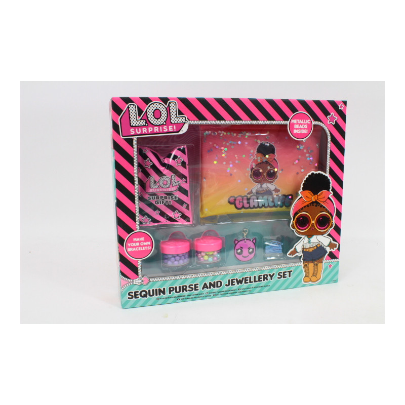  L.O.L. cekin.torebka+koraliki 42-0087 62250