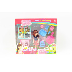  Lalka ze zwierzątkami Q6887 70401