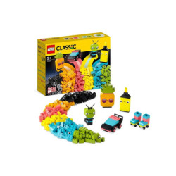  LEGO CLASSIC 5+ Kreatywna zabawa neon 11027