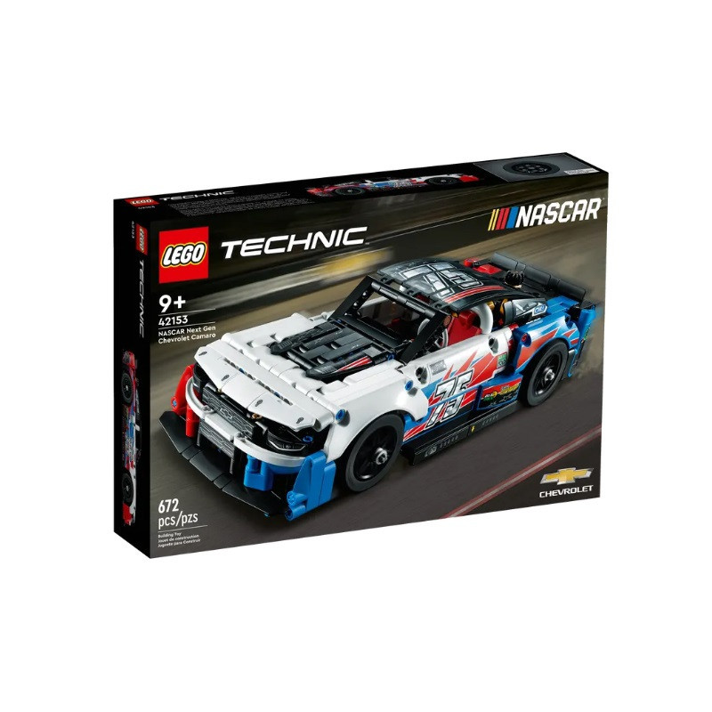  LEGO TECHNIC 9+ Nowy Chevrolet Camaro 42153