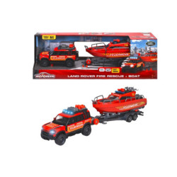  Majorette Land Rover z łodzią 371-6001