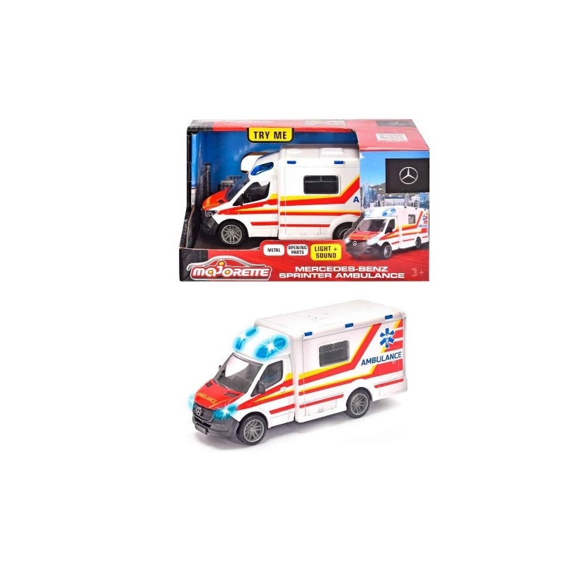  Majorette Mercedes ambulans 12,5cm 371-2001