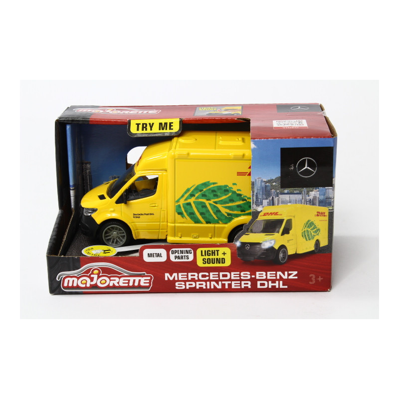  Majorette Mercedes DHL 13cm św/dźw 374-2000
