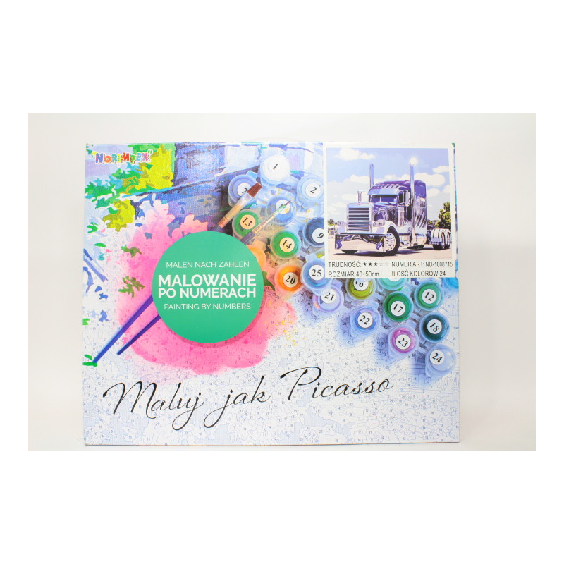  Malowanie po numer.Ciężarówka 1008715