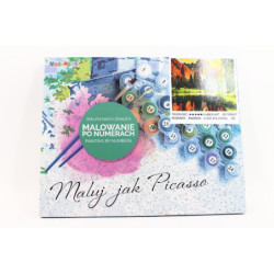  Malowanie po numer.Góry nad stawem 1006457