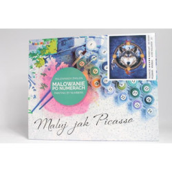  Malowanie po numer.Wilk 1005669 56696