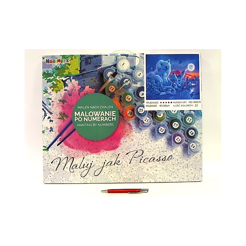  Malowanie po numer.Zwierzęta 1005619 56191