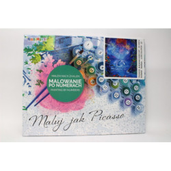  Malowanie po numerach delfiny 1008134