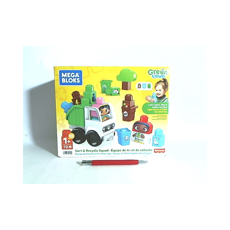  MEGA BLOKS Ekośmieciarka klocki EKO HDL06 /1