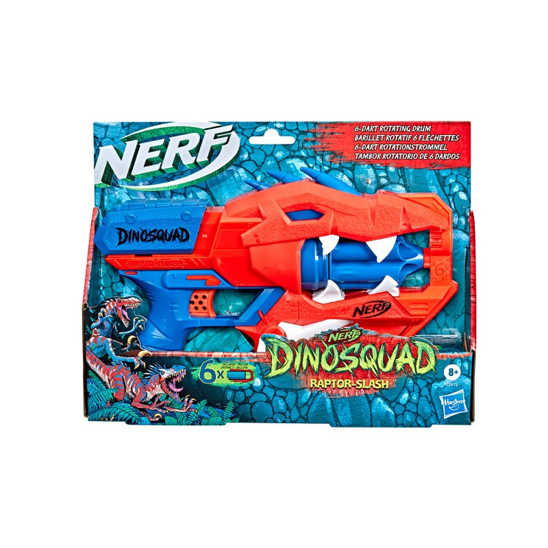  NERF Raptor Slash Dinosquad F2475 /4**