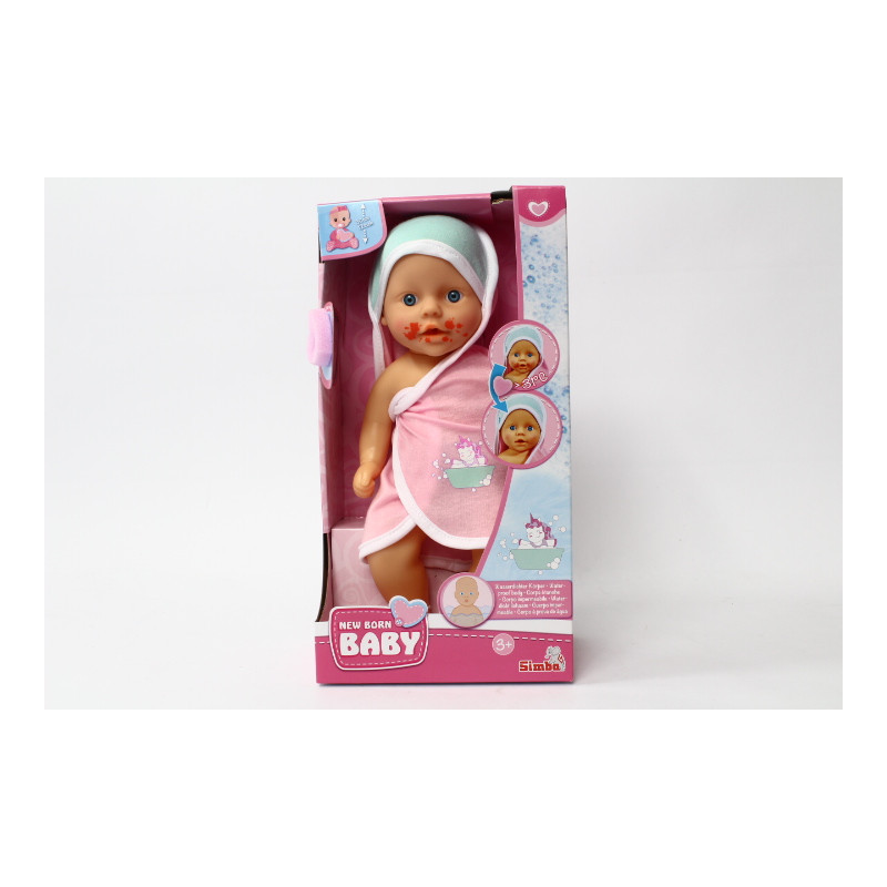  New Born brudny bobas30cm do kąpieli 503-0006