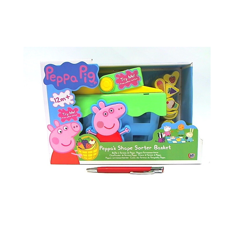  PEPPA PIG muzyczny koszyk-sorter 1684722 /6**