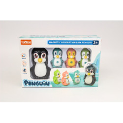  Pingwinki magnetyczna rodzinka BEA4489 84489