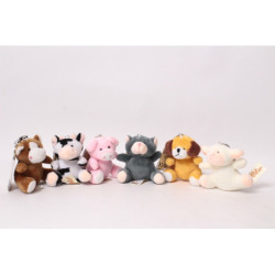  Pluszowy brelok farma7,5cm 6wz P442050 45310