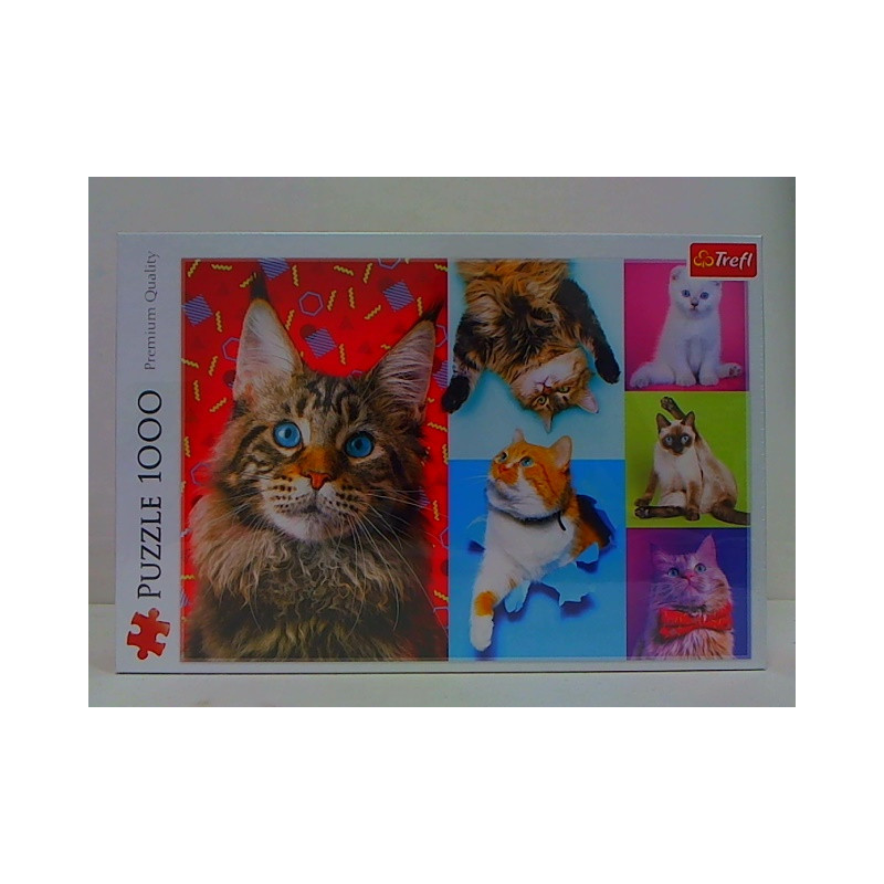  PUZZLE 1000 Wesołe koty 10591 