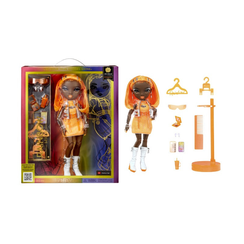  Rainbow High S23Fashion Doll Orange 583127 /3