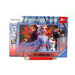  RAV puzzle 2x24 Frozen Mroźne przygody 05010